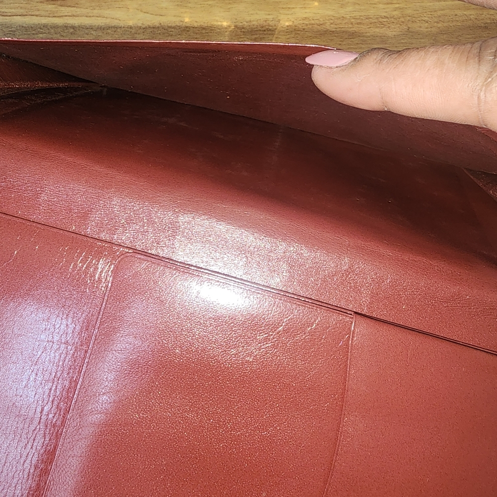 Cartier Long Wallet Red Bordeaux Unisex Wallet - Picture 4 of 5